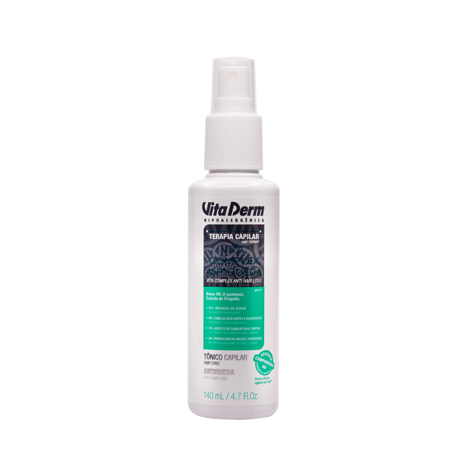 Vitaderm Tônico Capilar Antiqueda 140ml