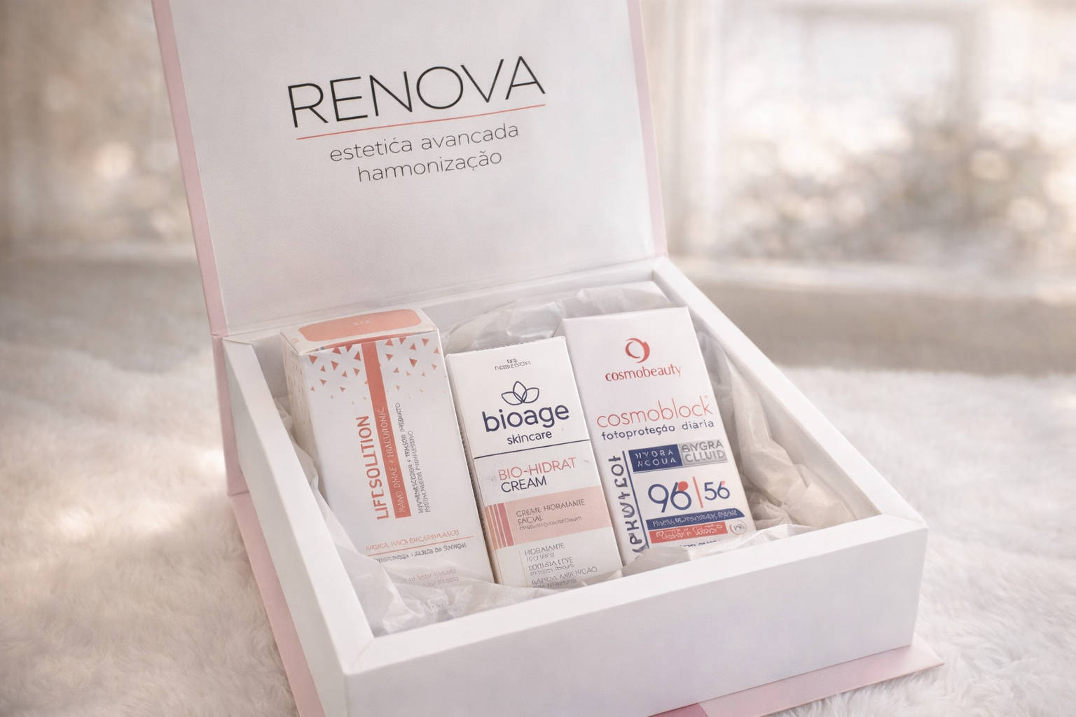Kit personalizado com embalagem especial