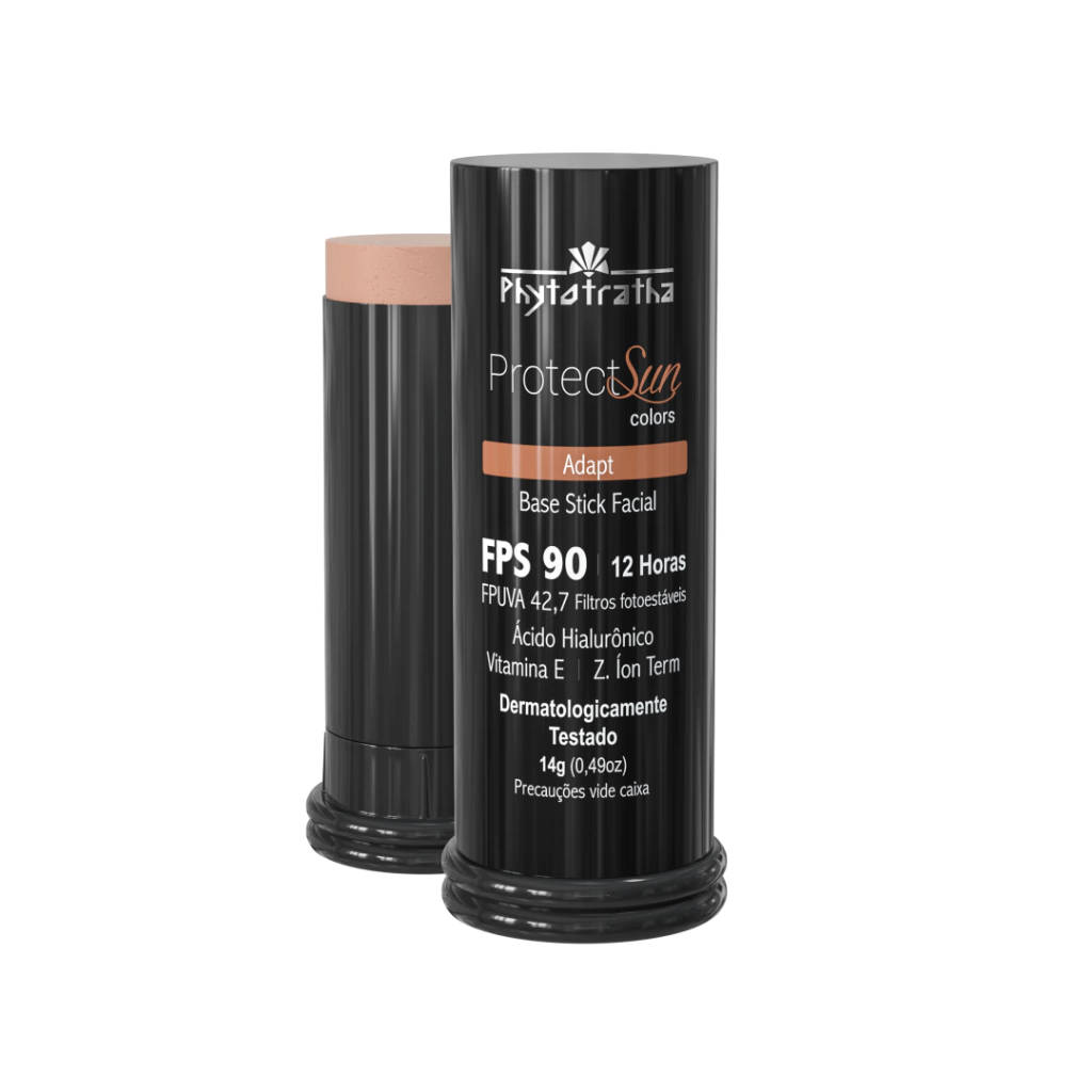 Phytotratha Base Stick FPS 90 com Ácido Hialurônico - ADAPT 14g