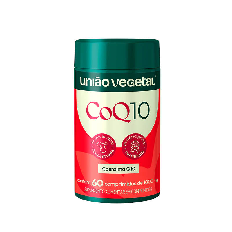 União Vegetal - Coq10 60 comp. | 1000 mg